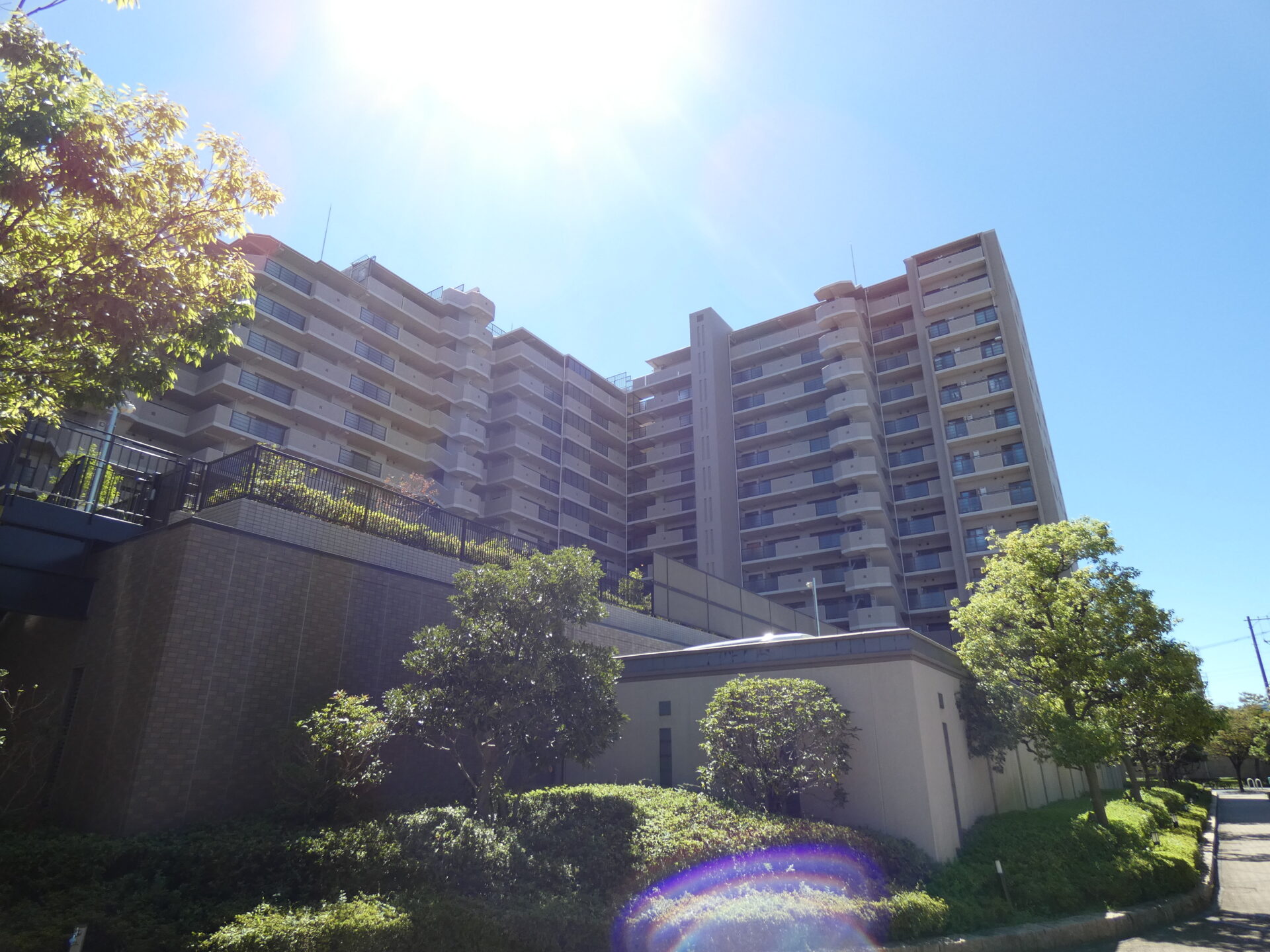 「この規模、この高さ、この明るさ。」モンセーヌ住吉川公園1番館